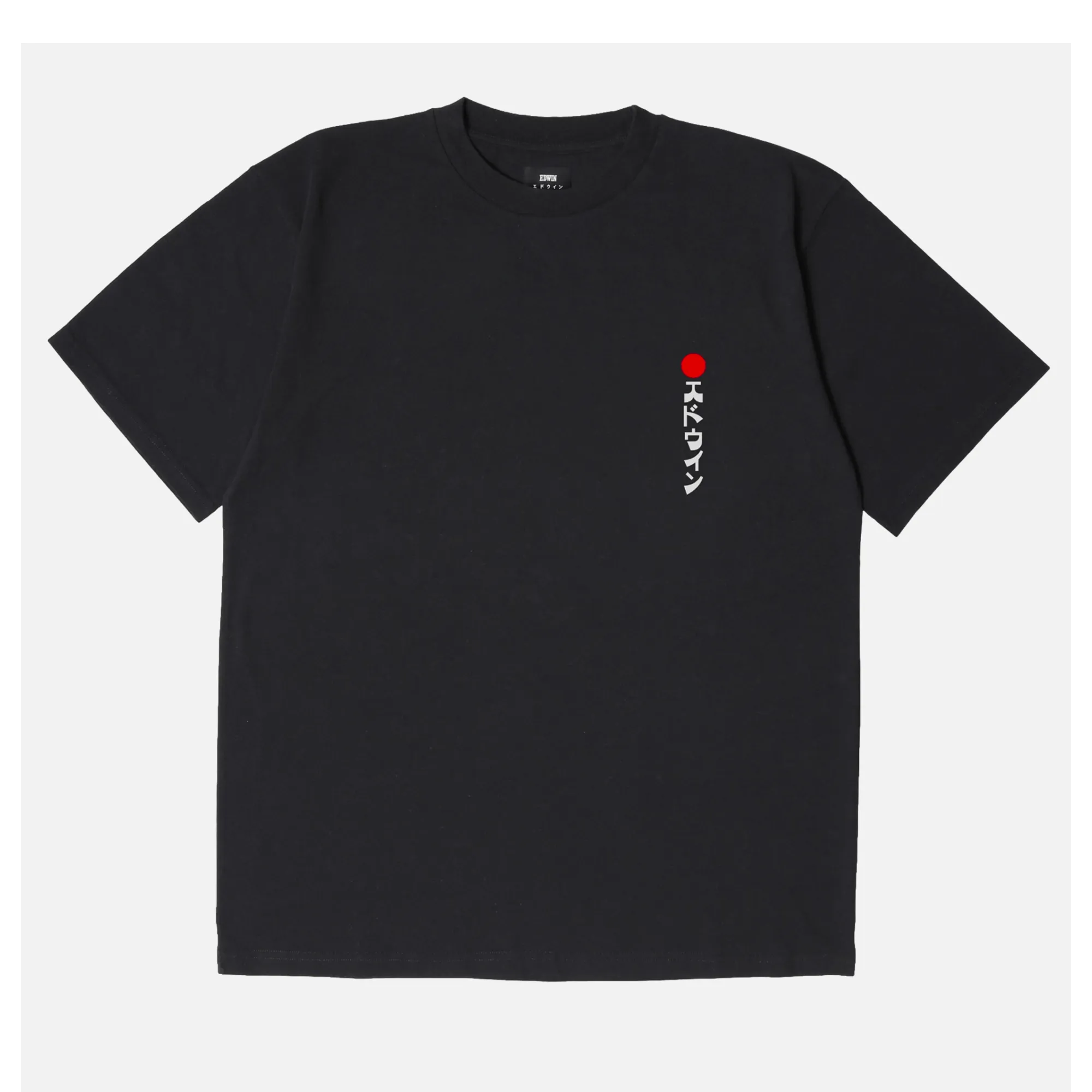 Edwin Europe | Kami Fuji Tee Black | Royalcheese Paris