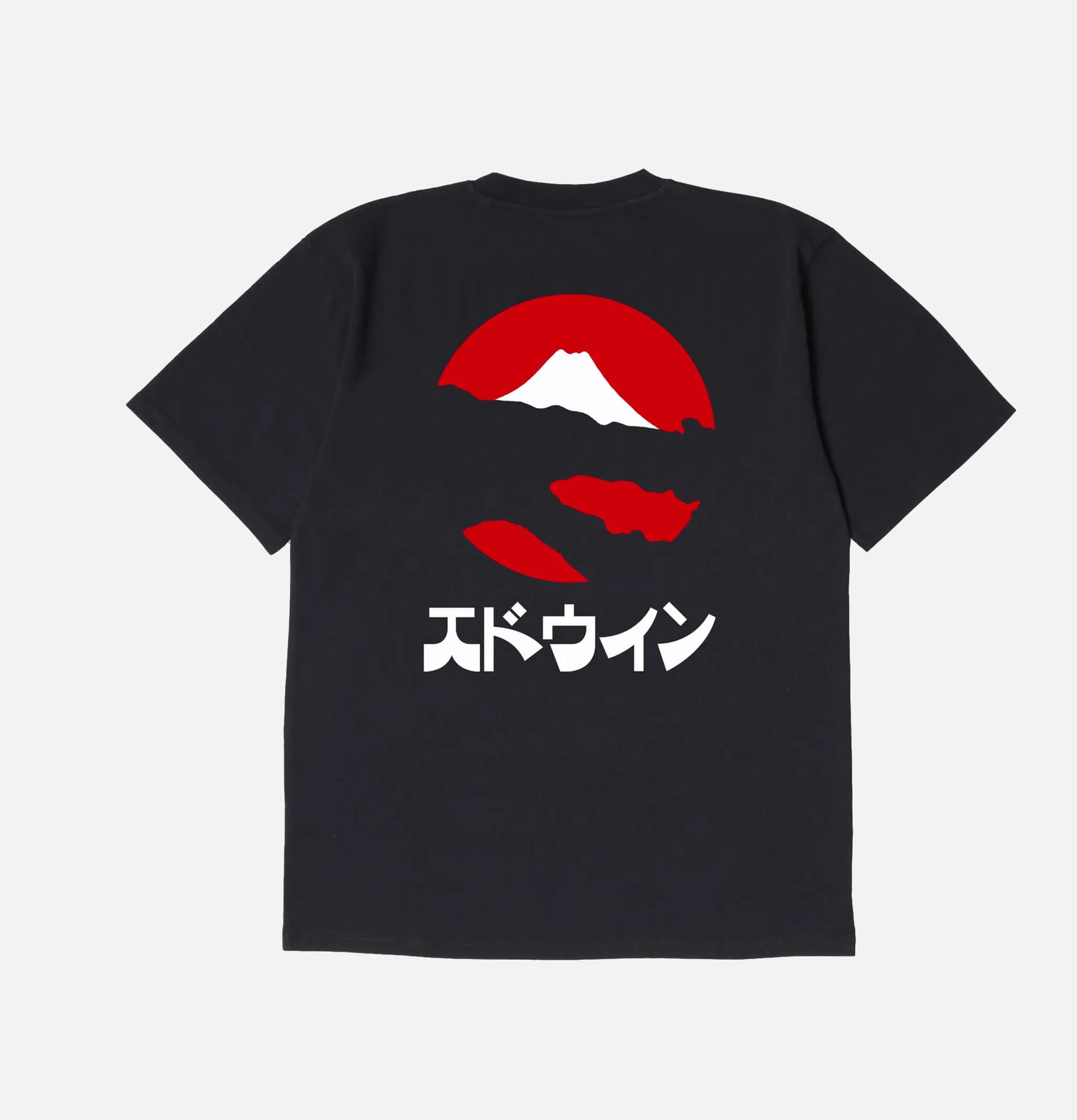 Edwin Europe | Kami Fuji Tee Black | Royalcheese Paris