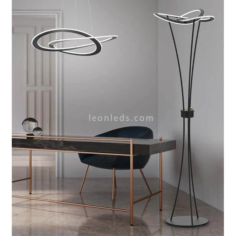 Plafonnier LED moderne Oakland | LeonLeds.com